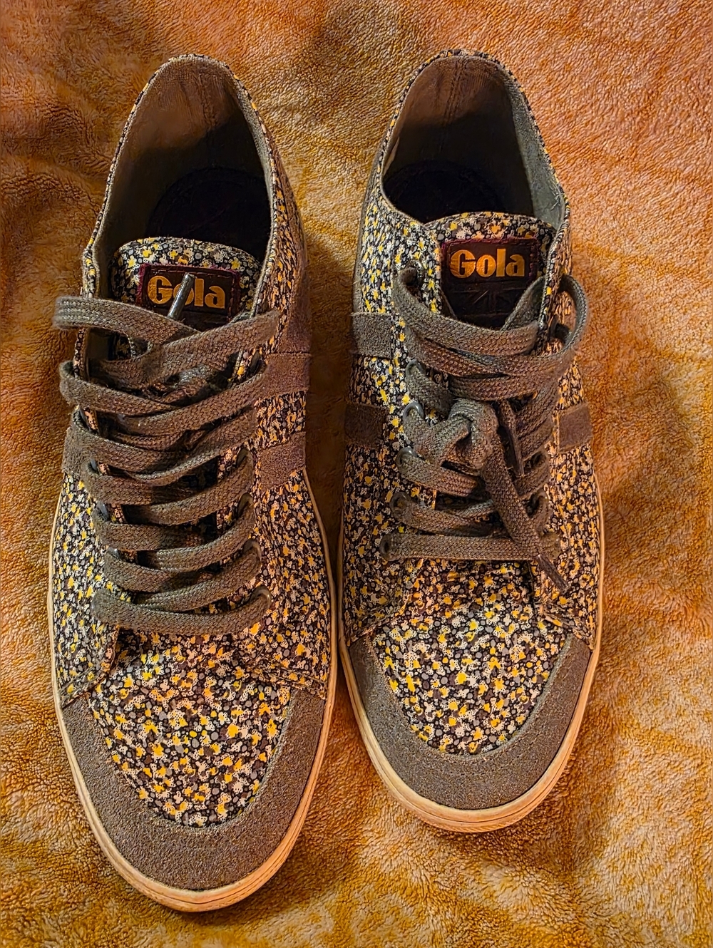 Gola Abstract Floral Multi-color Sneakers - 9